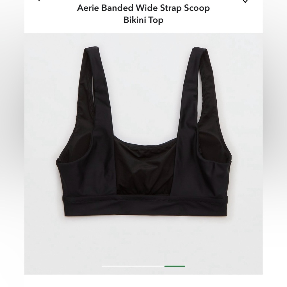 Aerie ribbed bikini top - medium